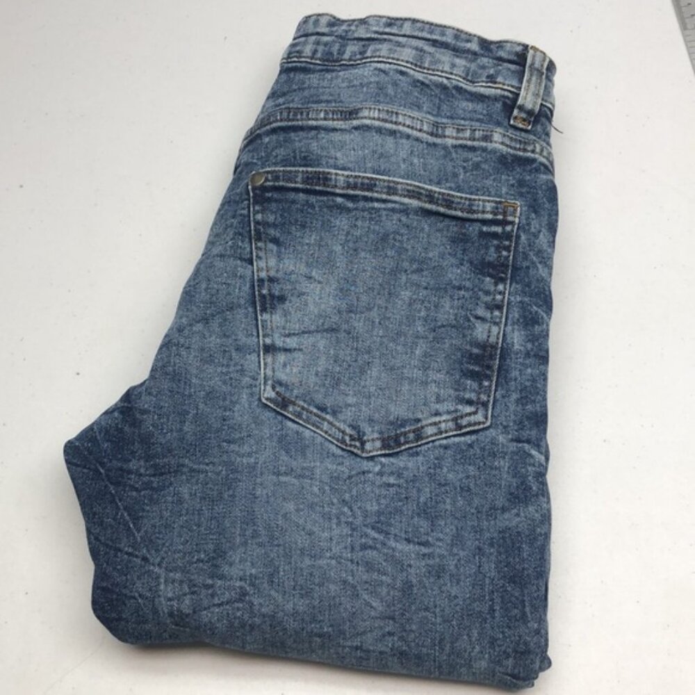 TACTICAL MENS DIVIDED BUTTONFLY SKINNY JEANS 31x31 ⭐️